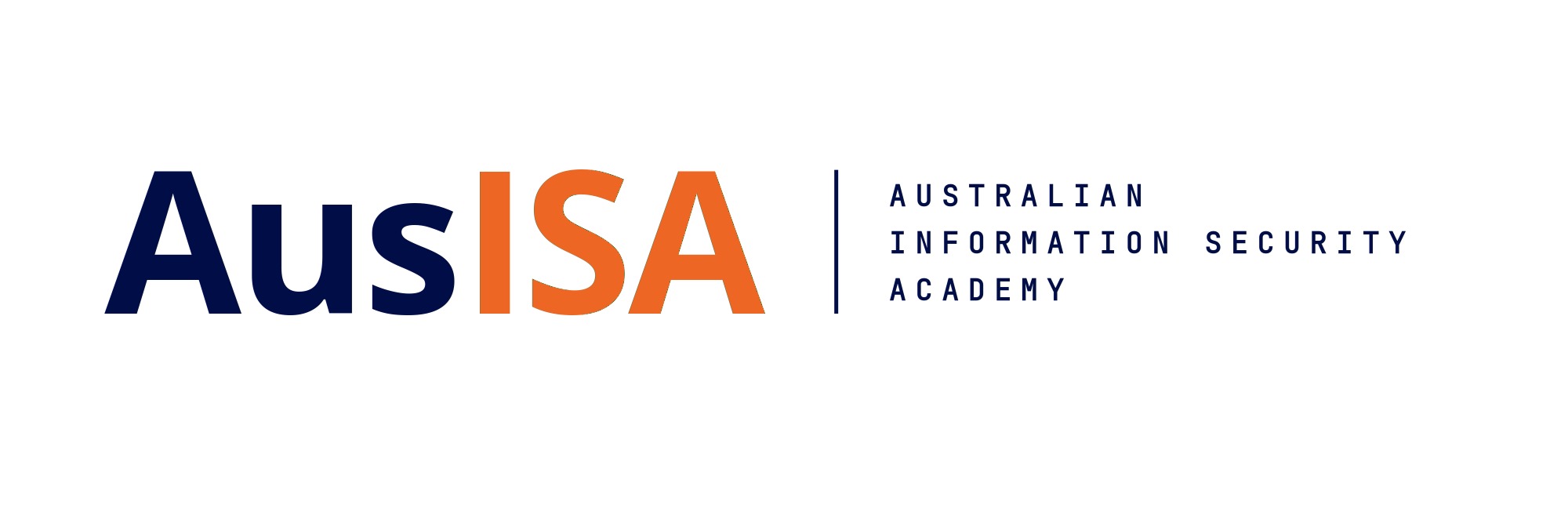 Aus ISA logo - back and orange 