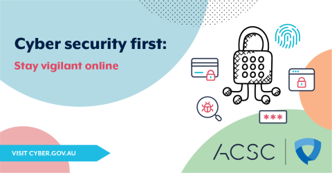 Cyber Security Awareness Month stay vigilant online