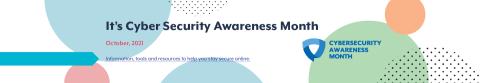 Cyber Security Awareness Month banner