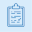 Icon of a clipboard