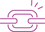 Image of a chain link under stress