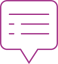 A speech bubble